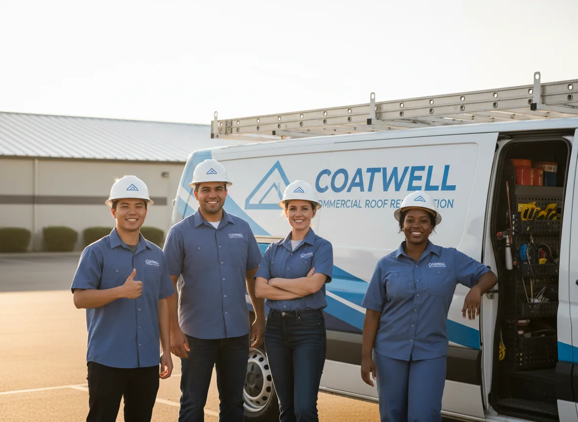 Commercial roof coating company in Hanford, CA